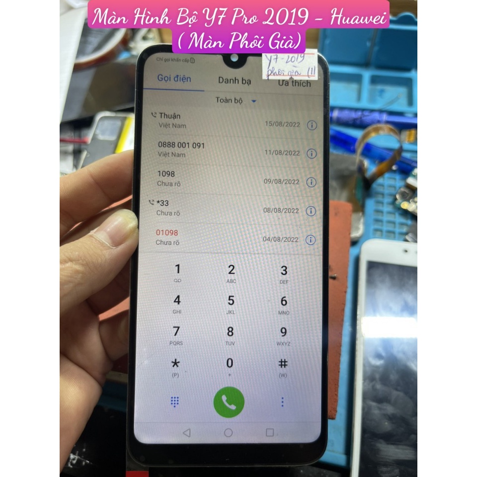 Màn Hình Bộ Y7 pro 2019 Huawei