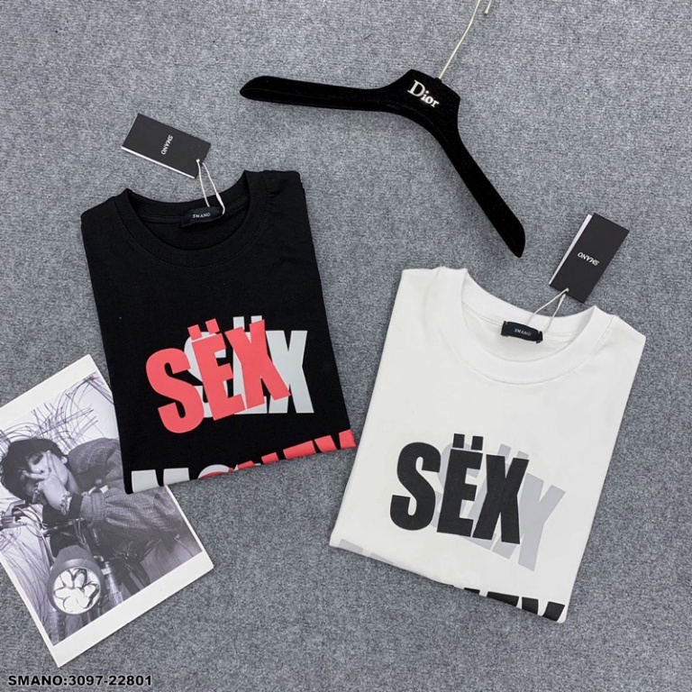 Áo Phông Nam Nữ In Nổi Chữ Sex Money Drug . Áo Phông Tay Lỡ Nam Nữ From Rộng Unisex.