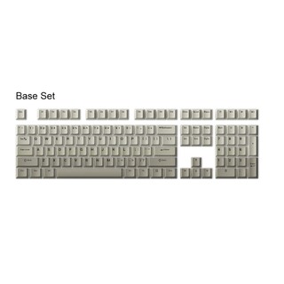 Set keycap AKKO Warm Gray (PBT Double-Shot / Cherry profile / 132 nút)