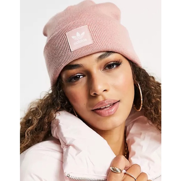 MŨ LEN ADIDAS ORIGINALS BEANIE MET TREFOIL IN KAK