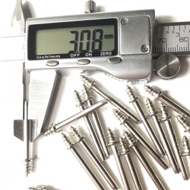 Trục kết nối dạng vít xoắn cán 3.17mm