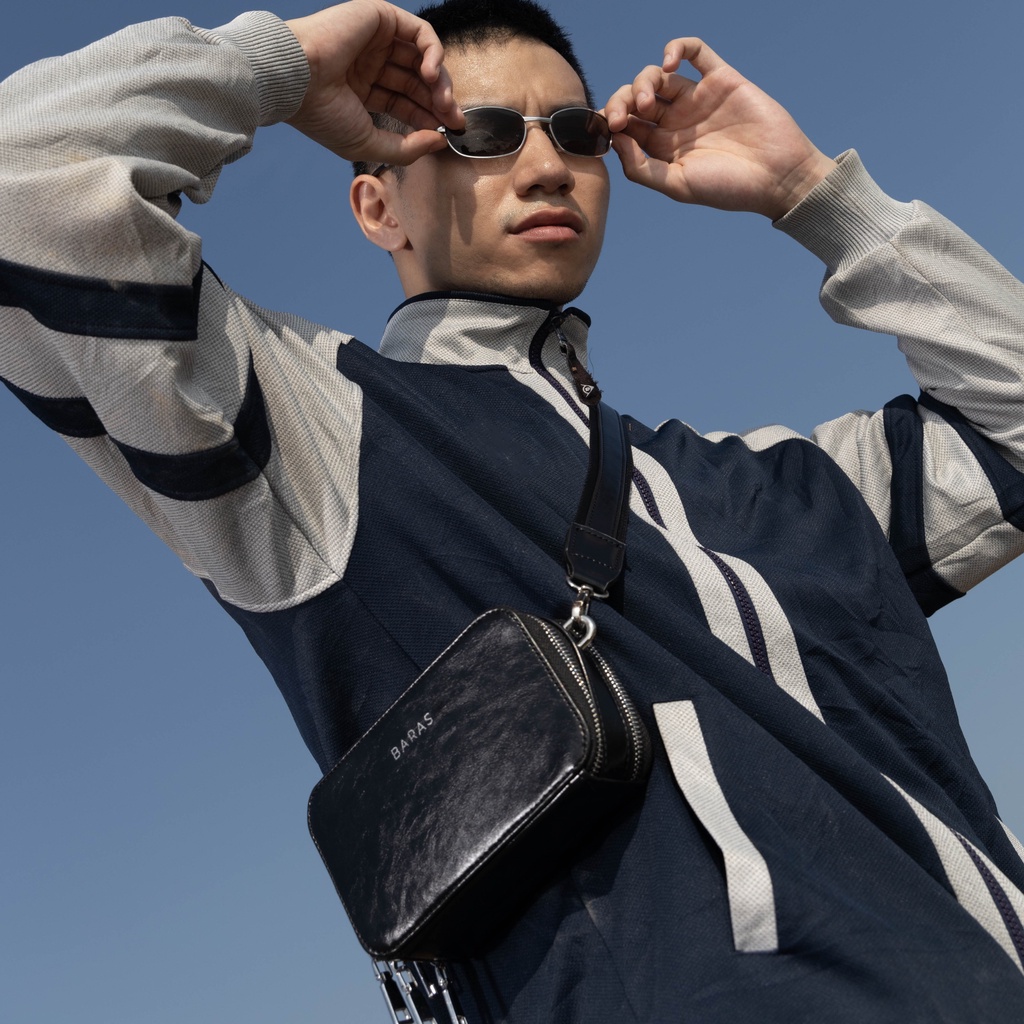 Túi đeo chéo da nam nữ - Abi Mini Bag - BARAS VIETNAM - Túi đeo chéo thời trang