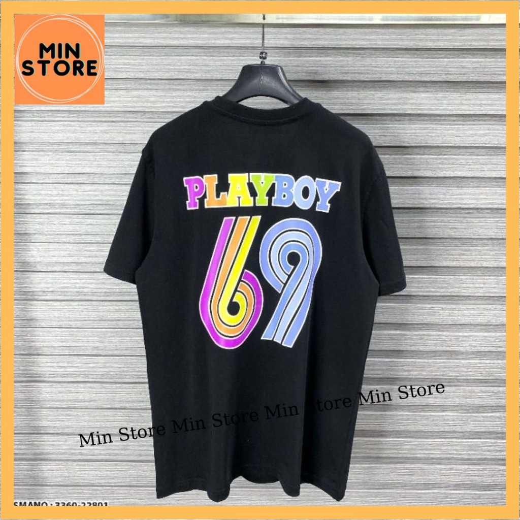 Áo Thun Nam Nữ In Chữ 69 PLAYBOY Nhiều Màu - Áo Phông Nam Nữ Chất Liệu Cotton Thoang Mát 2023