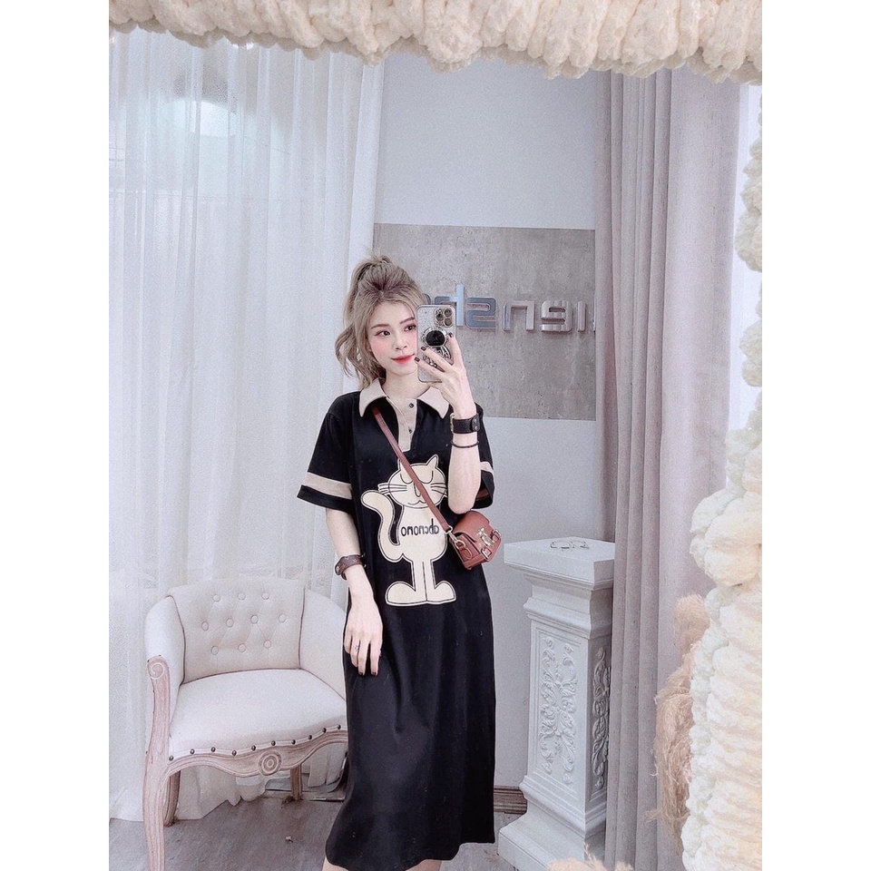 Váy mèo xuông về nhiều