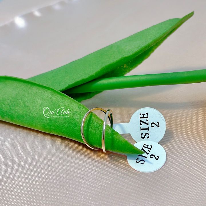 Nhẫn Titan Ngón Út Vàng Hồng Siêu Dễ Thương