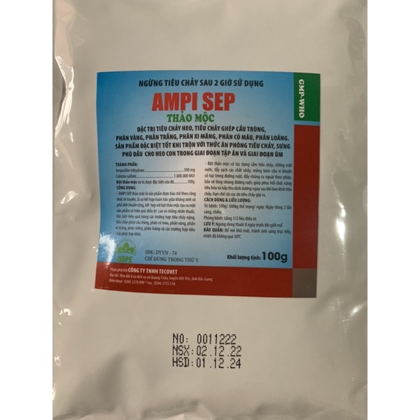 Ampi sep 100g chống nhờn