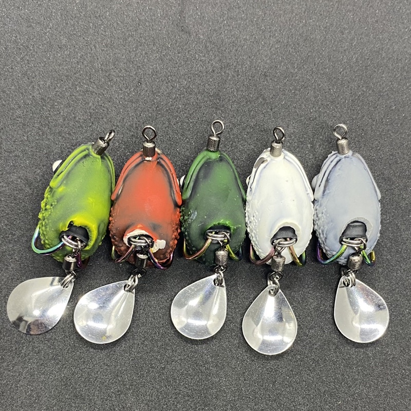 Nhái hơi mồi câu lure F3 giá rẻ nhạy cá có màu trắng Ngọc trinh chính hãng