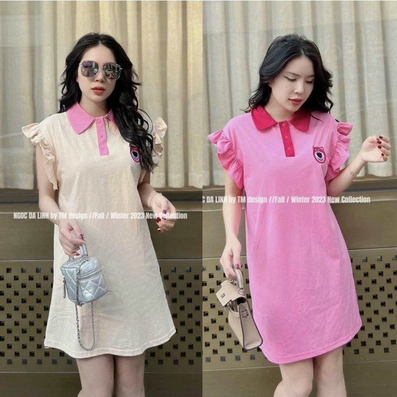 Váy Polo Cổ Bẻ Dáng Xuông Cực Xinh