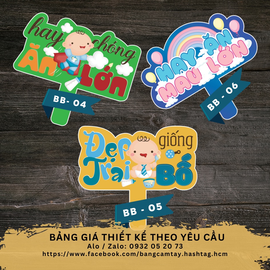 HÀNG SẴN HOẢ TỐC HCM Hashtag bảng cầm tay SINH NHẬT BIRTHDAY CHO BÉ TRAI chụp ảnh tại TPHCM theo yêu cầu