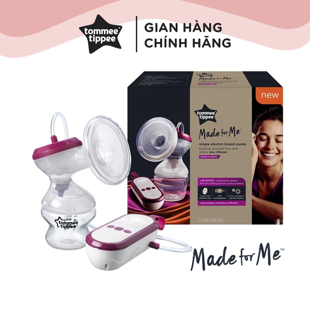 Máy hút sữa điện đơn Tommee Tippee - Made for Me