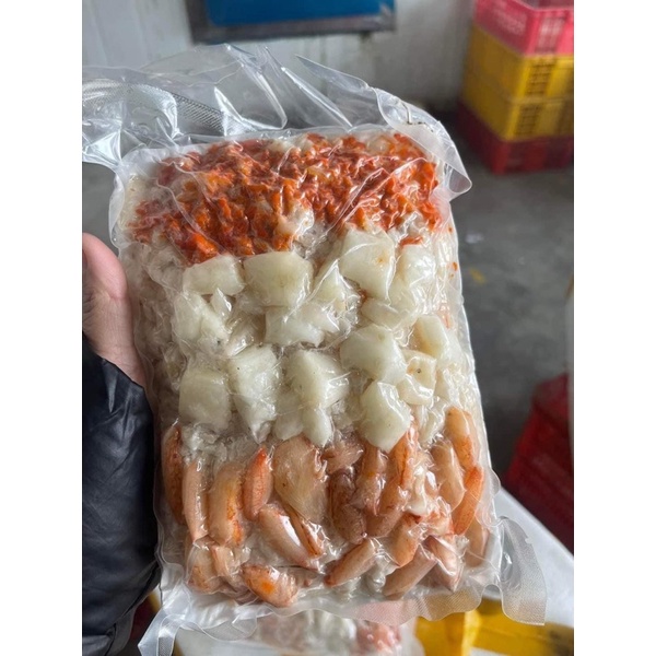 Thịt Ghẹ Bóc Nõn Hút Chân Không Gói 500Gram