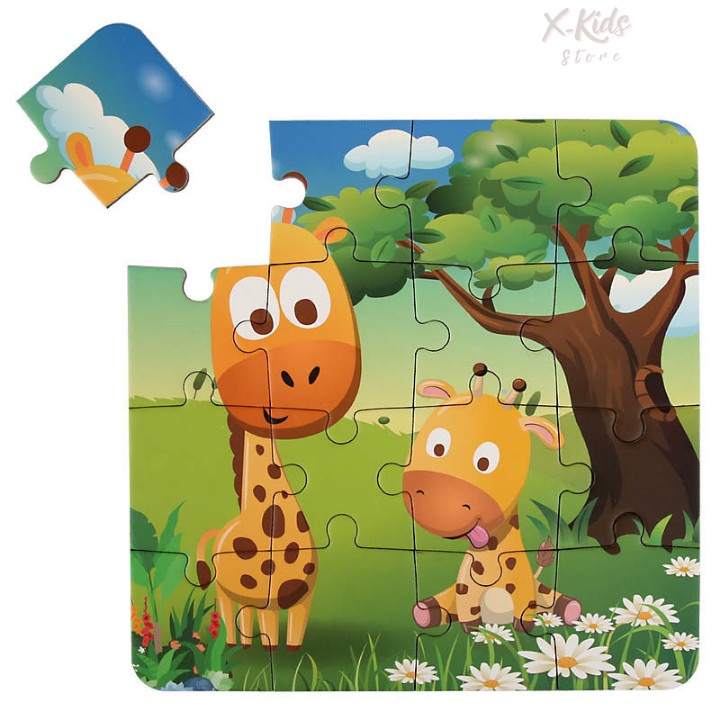 ✨ ✨Sách Đồ Chơi Ghép Hình Giáo Dục Nhận Biết Sớm Cho Bé Từ 2 - 5 Tuổi, Đồ Chơi Xếp Hình - X-kid Store