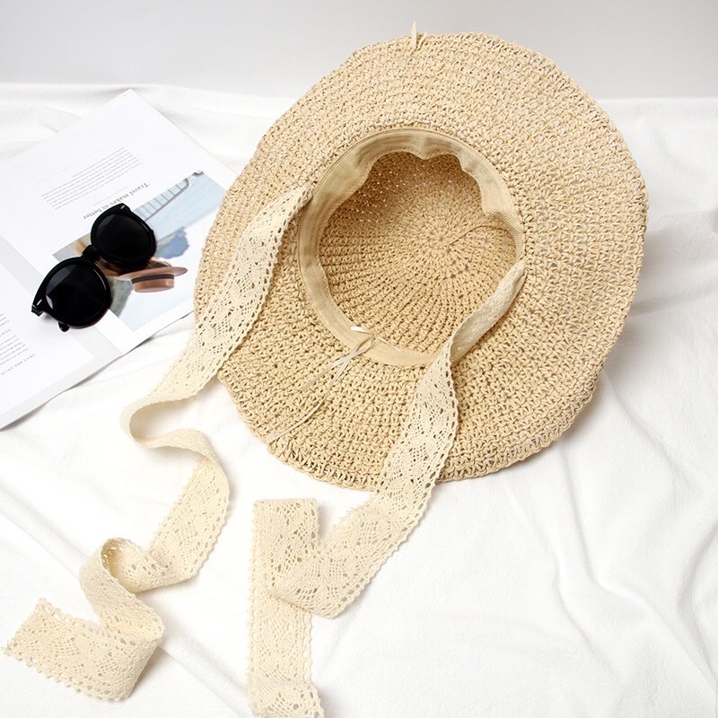 MŨ CÓI CAO CẤP, MŨ CÓI ĐI BIỂN DÂY REN, Mũ CÓI ĐAN TAY CHO MẸ VÀ BÉ HÀNG QUẢNG CHÂU CAO CẤP