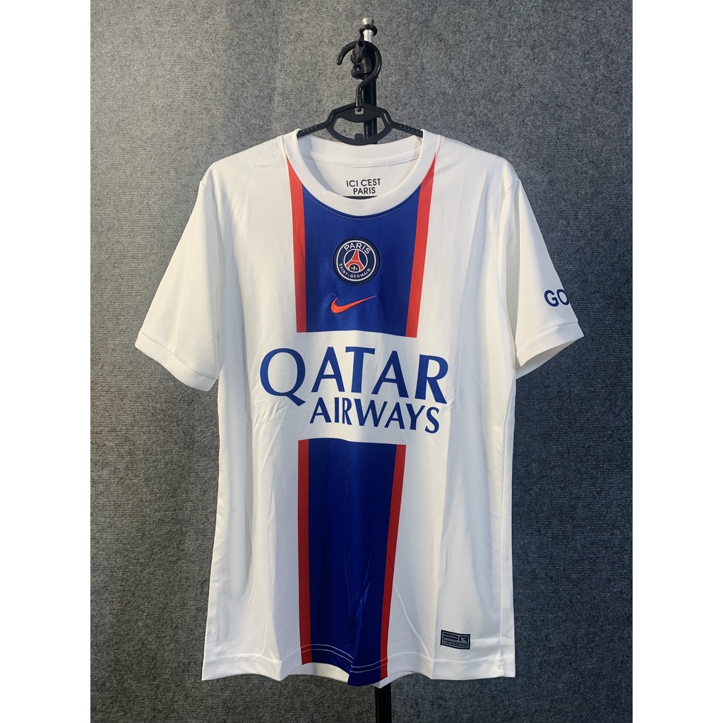 Bộ Quần Áo CLB PSG sân khách 2022-23 màu trắng