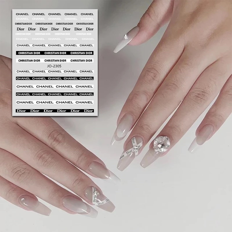 Sticker miếng dán móng nail sang trọng