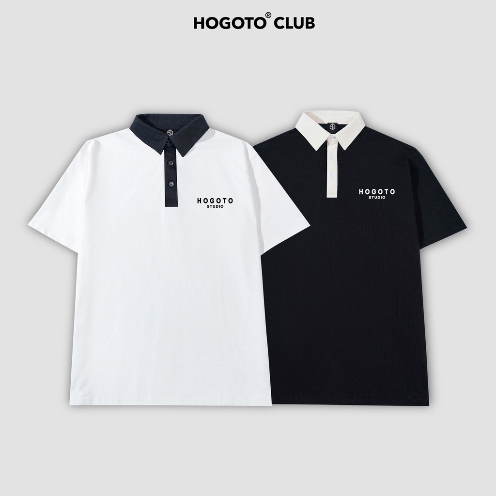 Áo POLO HOGOTO STUDIO 2 shop Hogotoclub - 100% cotton định lượng 230gsm