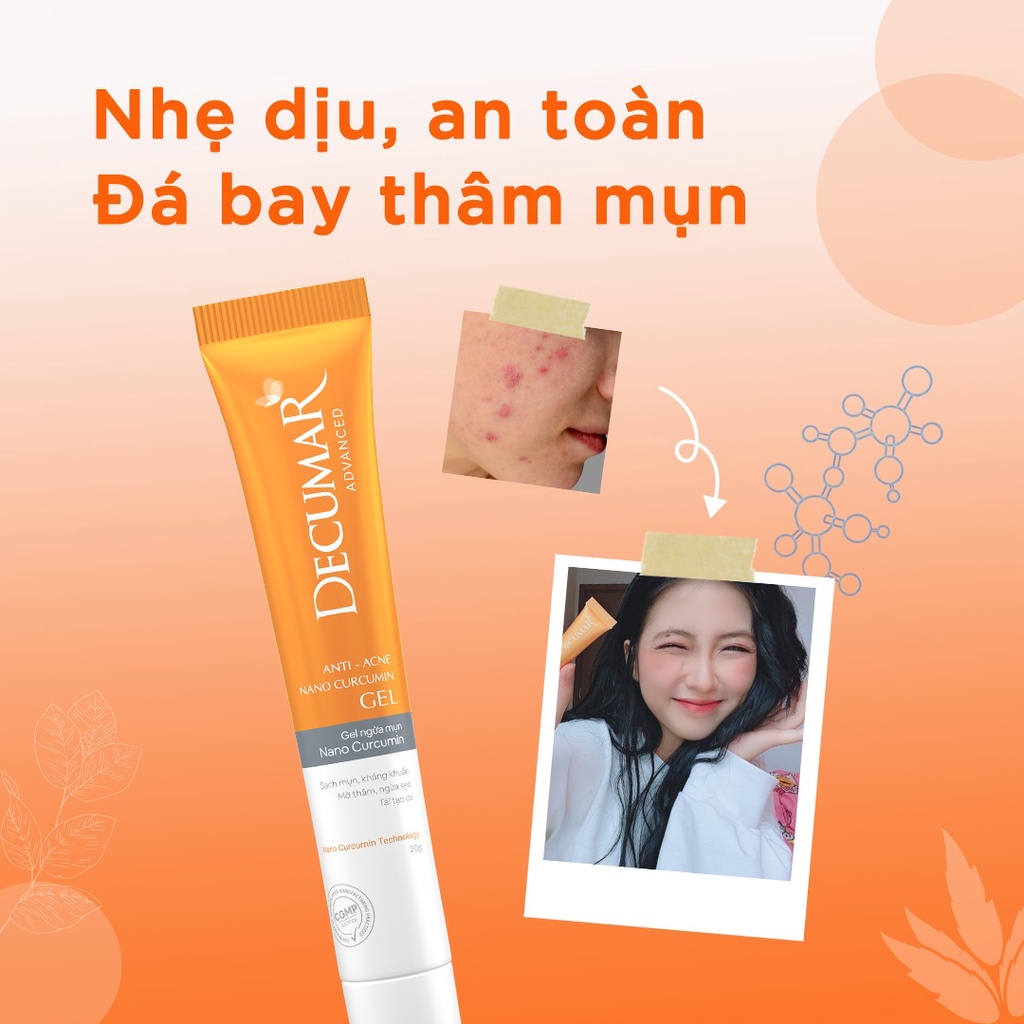 Gel ngừa mụn Nano Decumar Advanced 20g - AJA'S SKINLAB