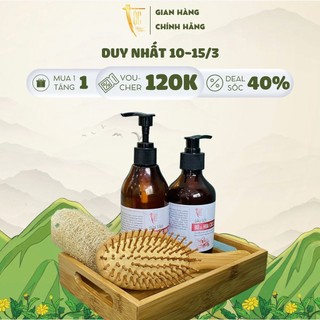 Lược Chải Tóc Gỡ Rối, Massage Da Đầu Chuyên Dụng TỘC Natural