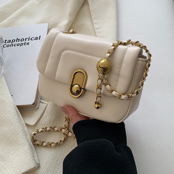 Túi Đeo Chéo Dây Xích Phong Cách Hàn Quốc Thời Trang Cho Nữ