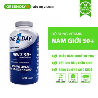  One A Day Viên Uống Bổ Sung Vitamin Cho Nam Giới Trên 50 Tuổi Men's 50+