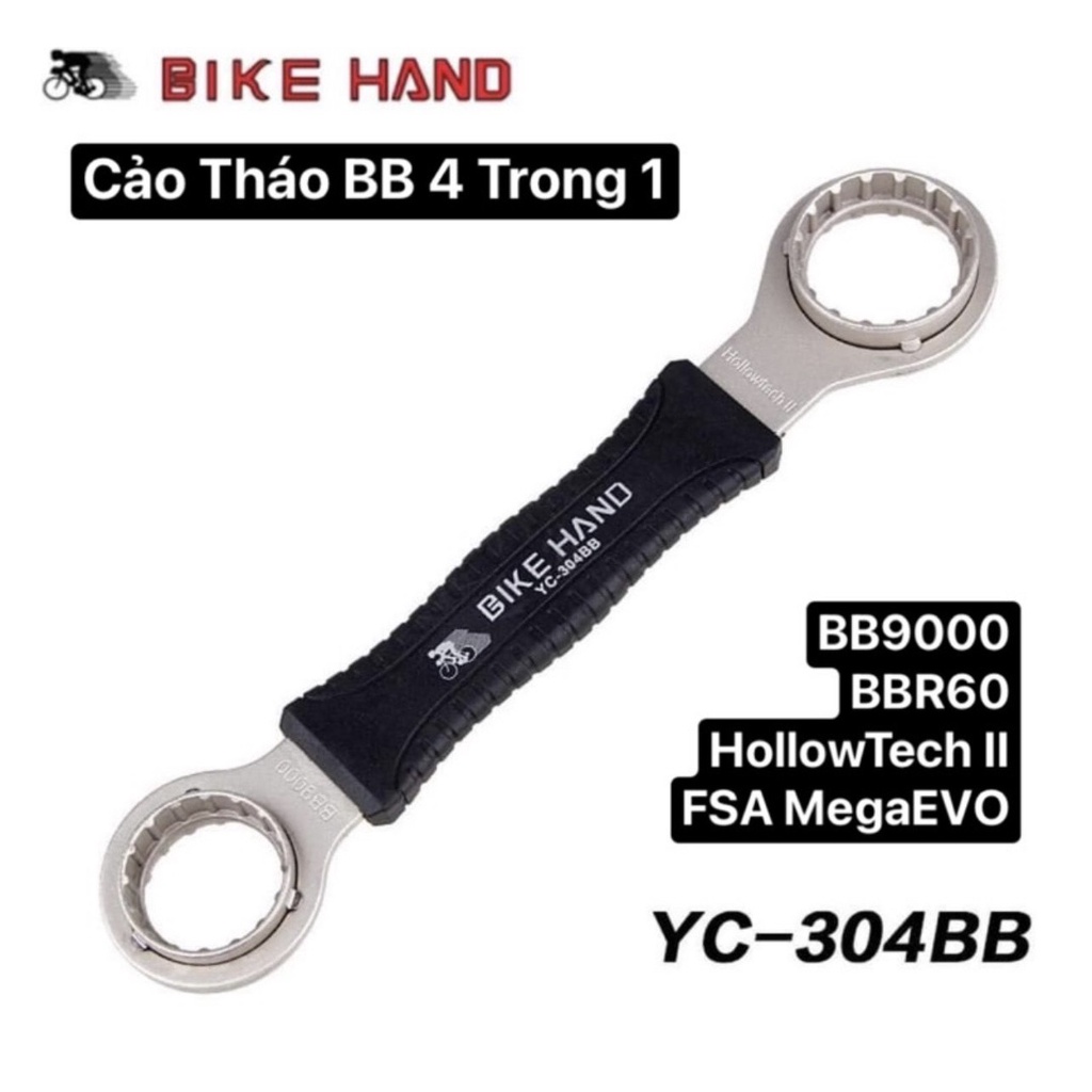 Vam tháo trục rỗng giữa BIKE HAND đa năng YC-304BB