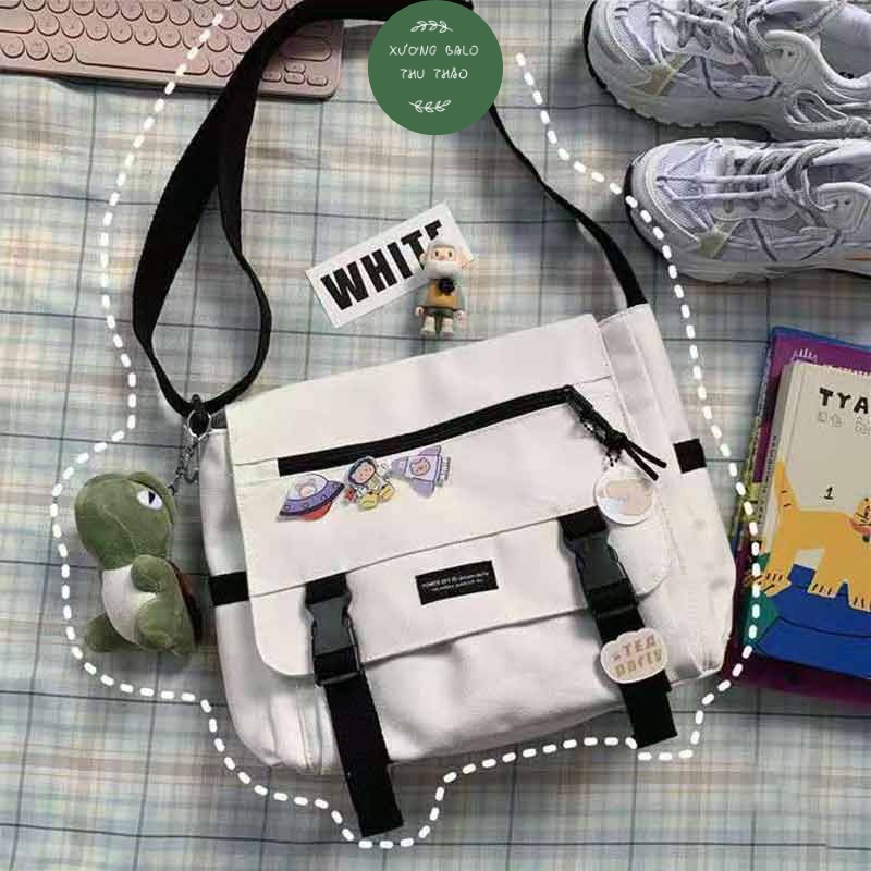 Túi Xách Đi Học Đi Chơi Thời Trang Hàn Quốc - Chéo Feather