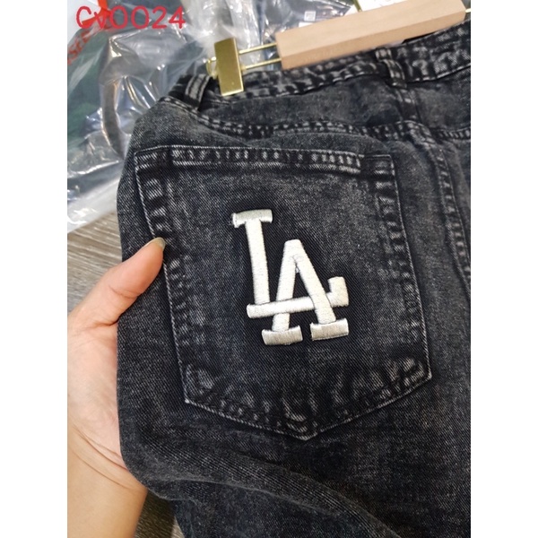 Chân váy dài MLB màu đen