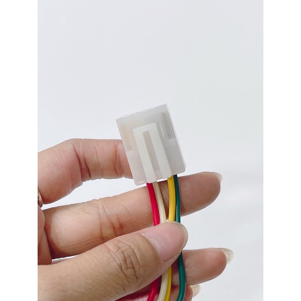 Dây sạc xe Dr Wave 4 chấu hàng công ty, dây đồng 18tim lắp như zin