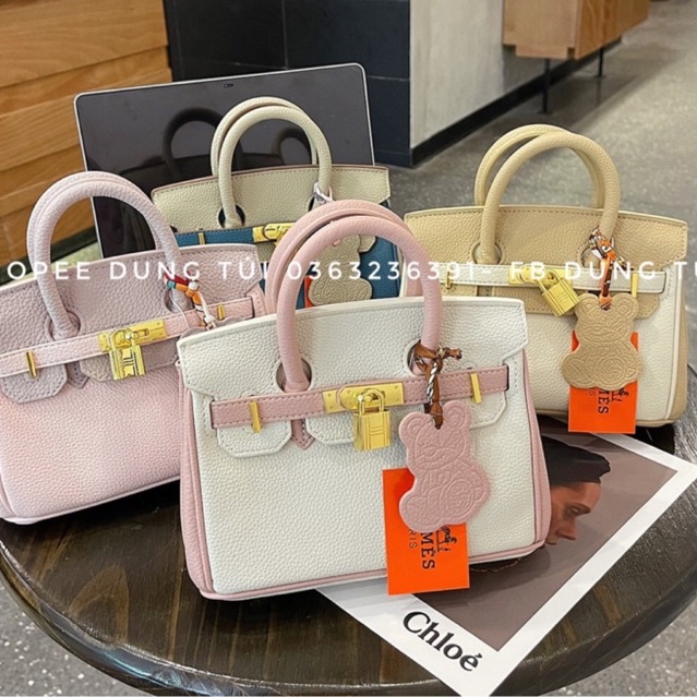 Túi xách nữ, bikin da trơn chuẩn Sup size 20