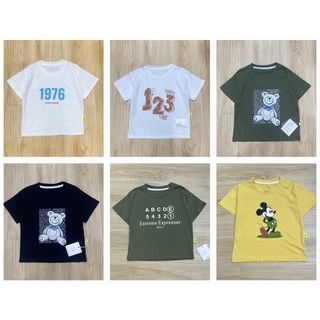 Áo cotton qc bé trai bé gái 100-140