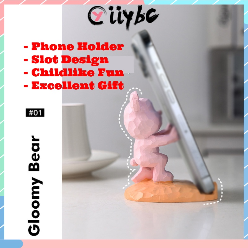 Giá Đỡ Điện Thoại / Máy Tính Bảng / Điện Thoại Hình Gấu / Thỏ Hoạt Hình Nhiều Màu Dễ Thương