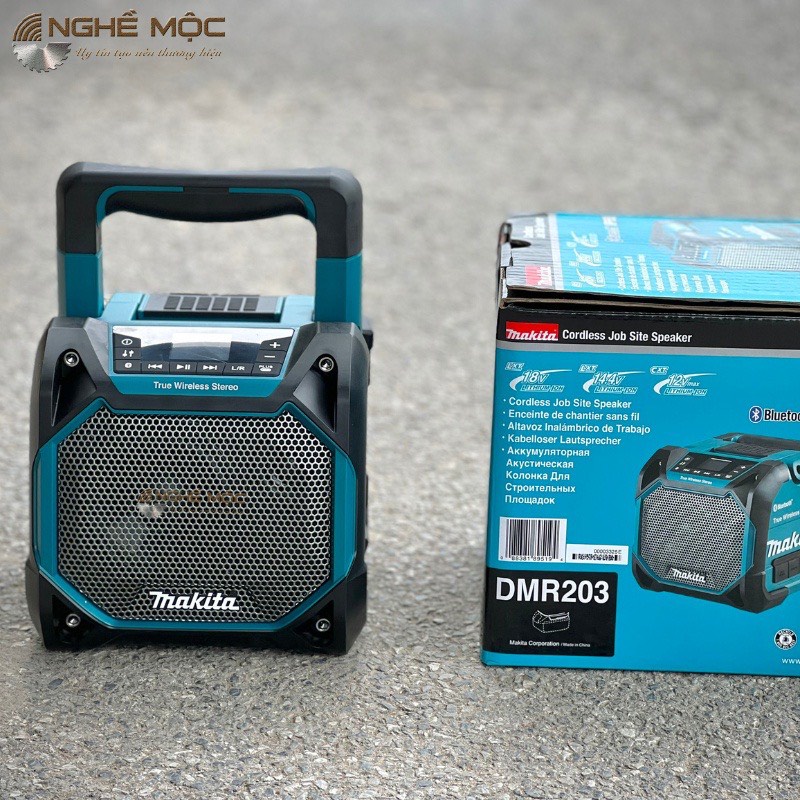 Loa công trường dùng pin 18/14.4/12Vmax/AC Makita DMR203