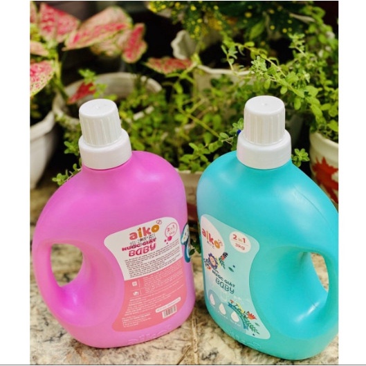 Nước giặt Aiko Baby 2 trong 1 3000ml