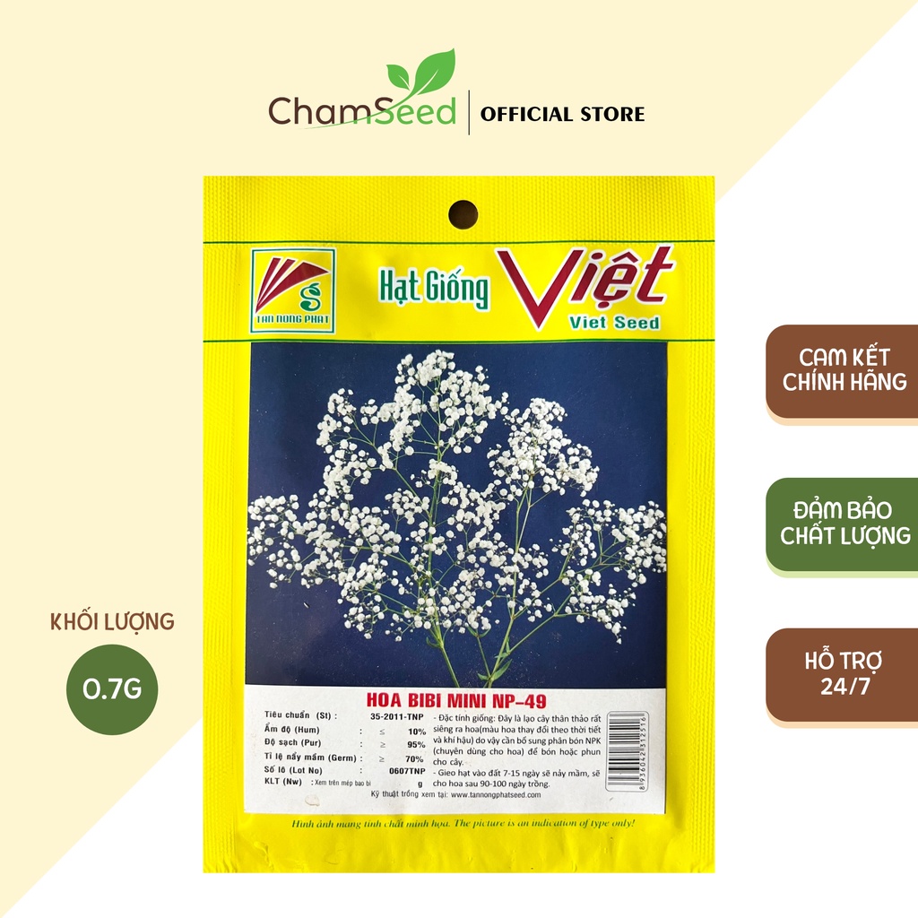 ChamSeed - HOA BIBI MINI NP- 49 (0.7G)