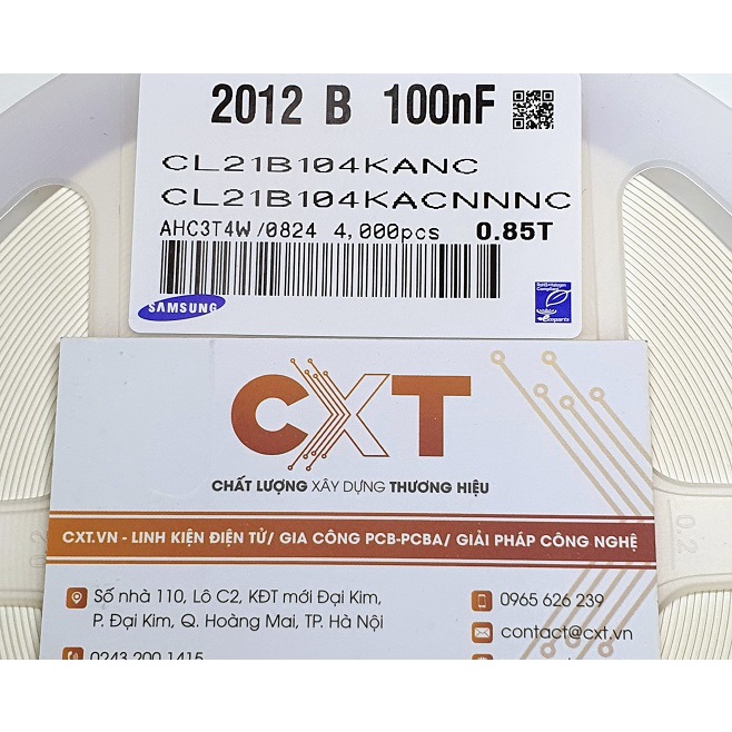 Tụ không phân cực 0805 10%