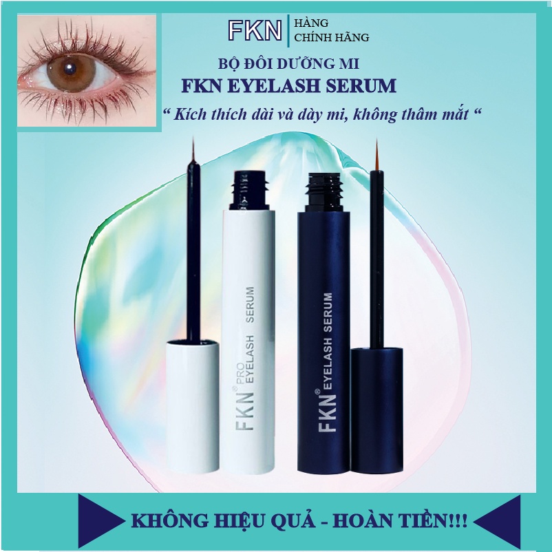 Combo dưỡng mi FKN ngày và đêm dưỡng mi dài,dày và cong mi không gây thâm mắt.