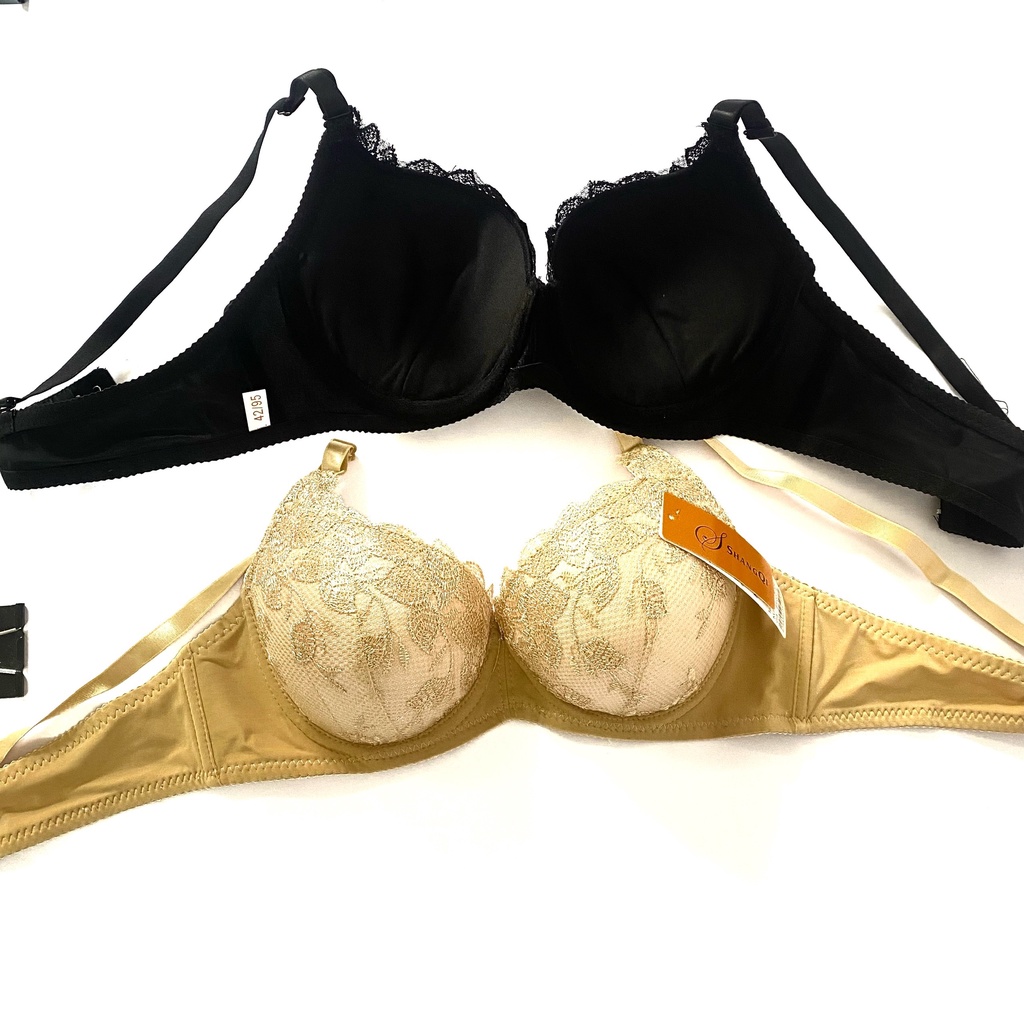 Áo lót nữ nâng ngực, Áo ngực có gọng phối ren siêu mềm ,êm cao cấp ms2483