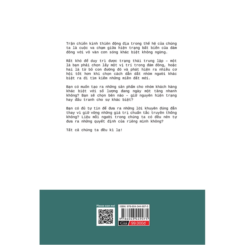 Sách - Tất cả chúng ta đều kì lạ - BV99