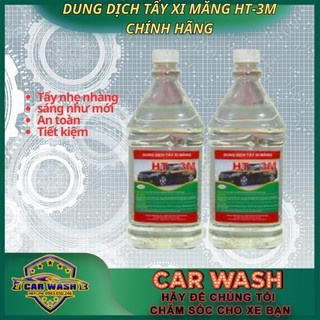 Dung dịch tẩy xi măng xe ô tô 2.5L , Dung dịch tẩy xi măng HT 3M, Chai tẩy xi măng cao cấp