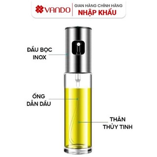Chai lọ xit dầu nhập khẩu đa năng trang trí không gian bếp sang trọng