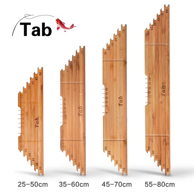 Thước tre đo thẻo đủ size 35- 45 -55-60