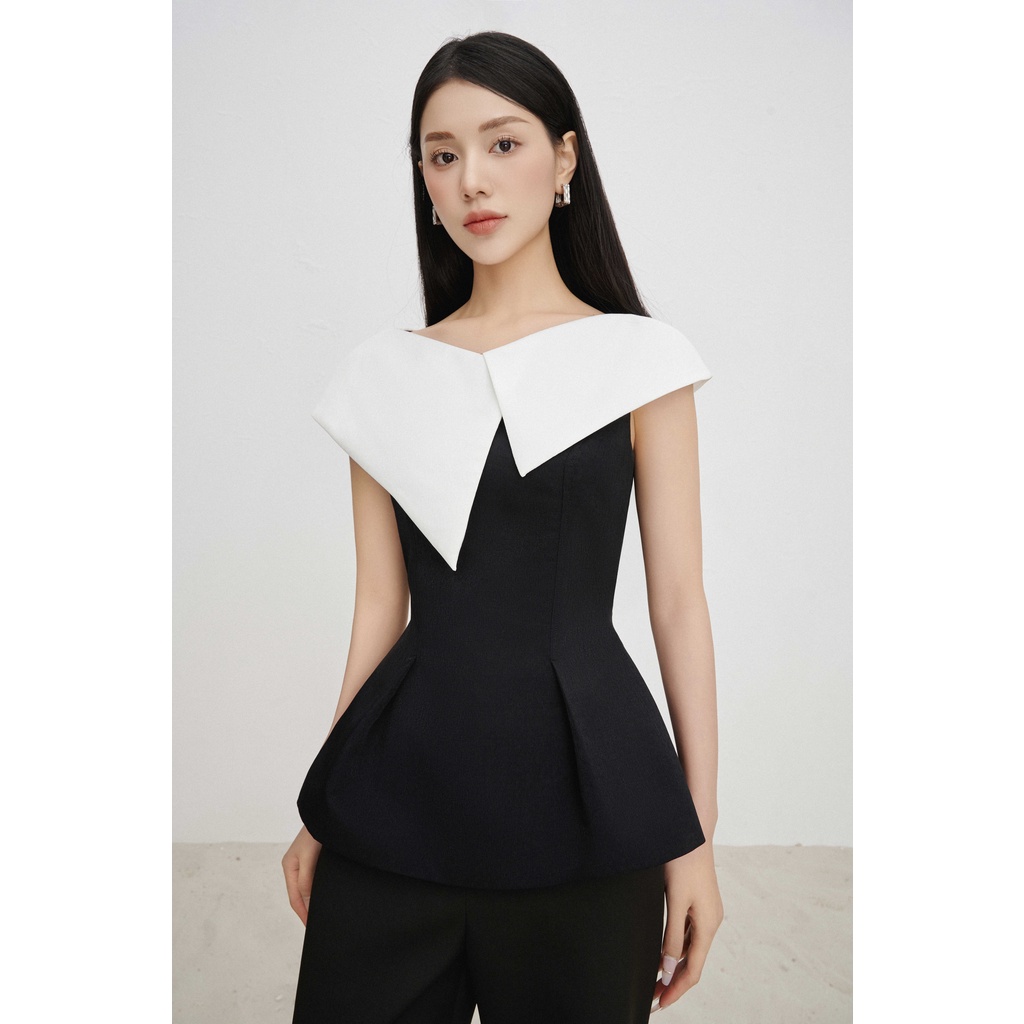 Áo Nữ Cỗ Bản Thắt Eo Công Sở EEGEN CLOTHING Sang Trọng Thanh Lịch Daisy Top