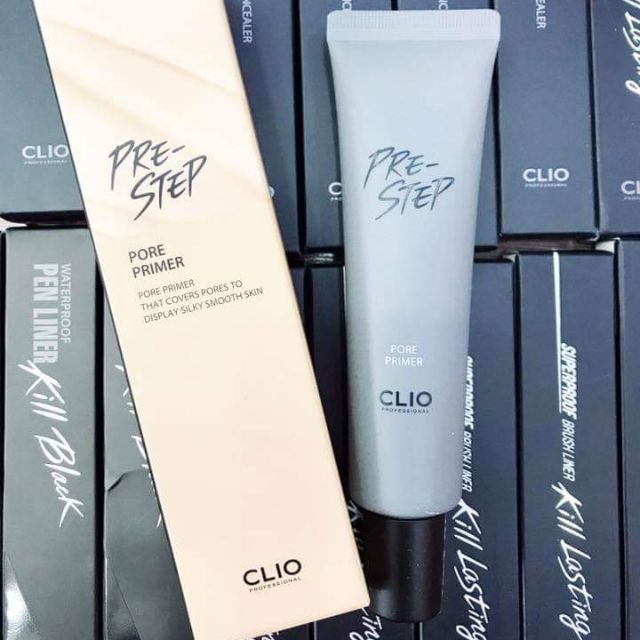 Kem lót kiềm dầu & che phủ lỗ chân lông Clio Pre-Step Pore Primer