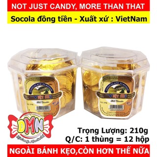 Kẹo socola đồng tiền Việt Mỹ 180g