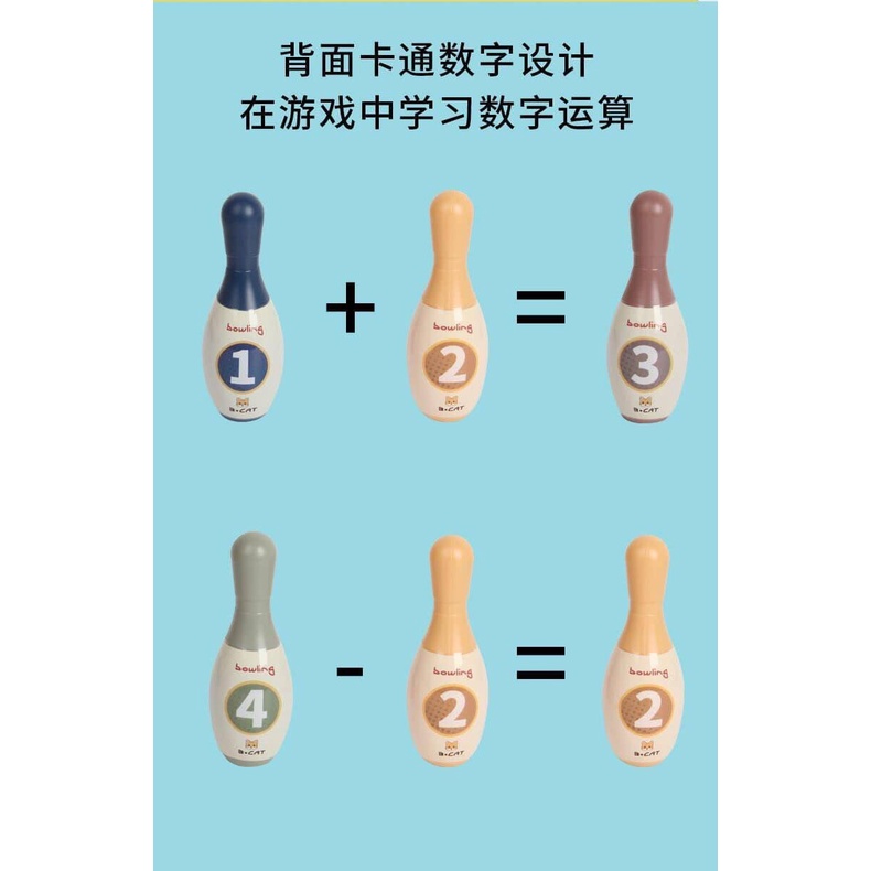 BỘ ĐỒ CHƠI BOWLING CHO BÉ