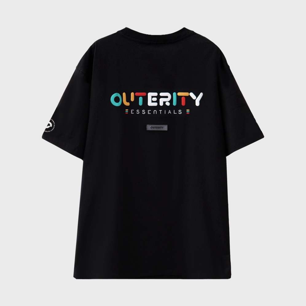 Áo thun unisex local brand Nam nữ Outerity Rainbow Ver2.0 ( rẻ )