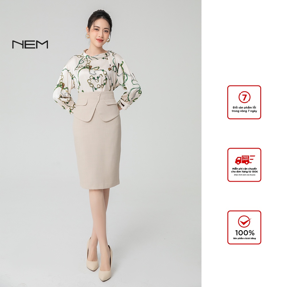 Áo sơ mi thiêt kế Nem Fashion17772 giá tốt