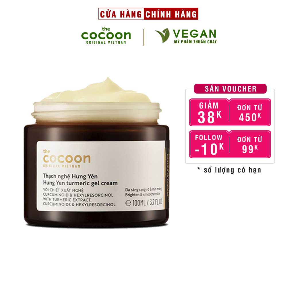 Thạch Nghệ Hưng Yên giúp làm sáng da và mờ thâm Cocoon 100ml