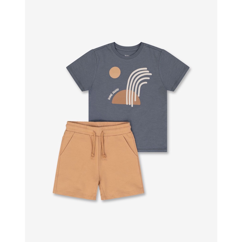 Bộ cotton Minene nhiều hình Bé Trai size 2 - 7y