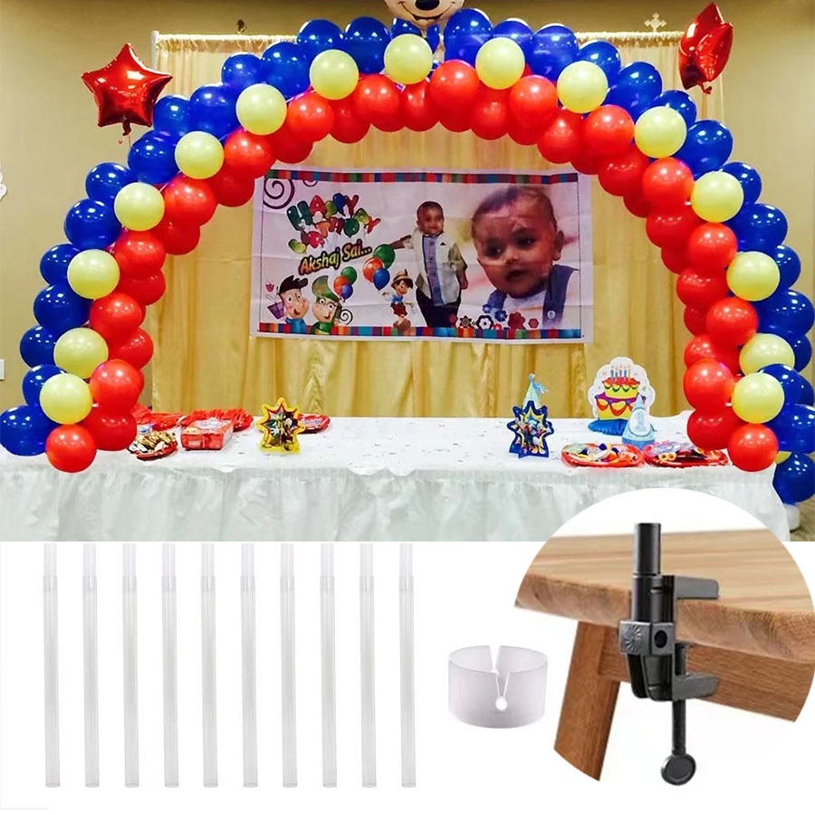 SET GIÁ ĐỠ BONG BÓNG TRANG TRÍ TIỆC CƯỚI , CỔNG VÒM TRỤ TRÒN